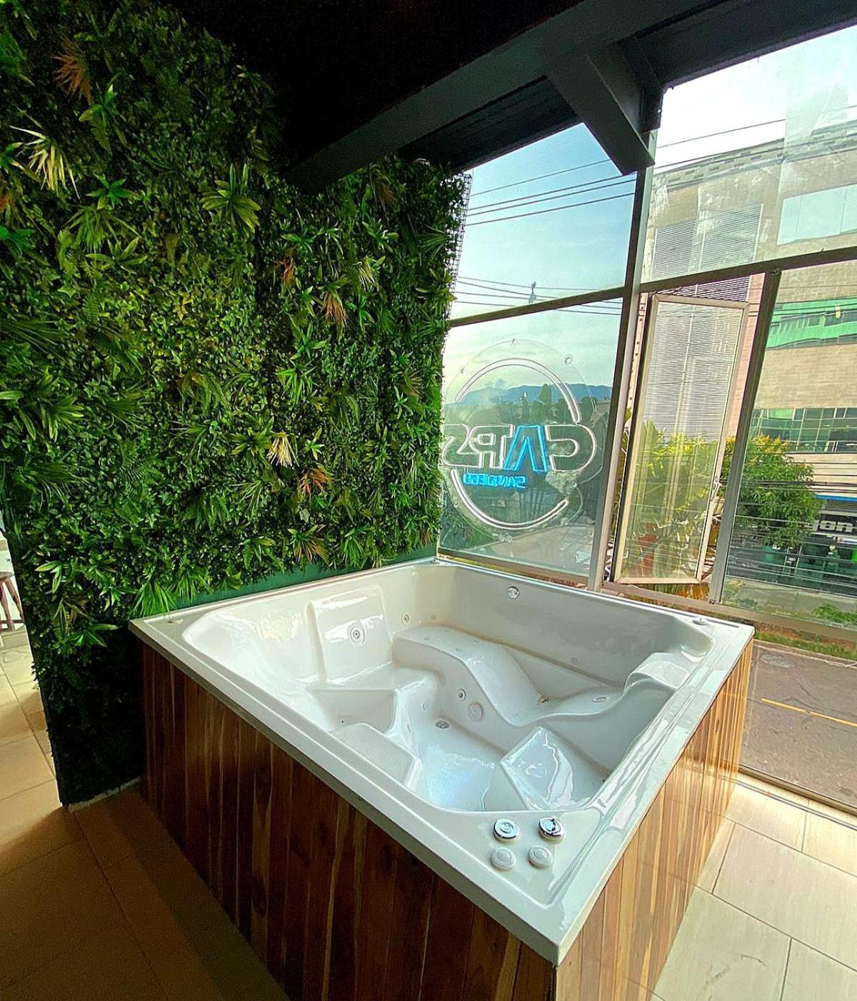 Hotel Hostal Caps San Diego Medellín Kültér fotó